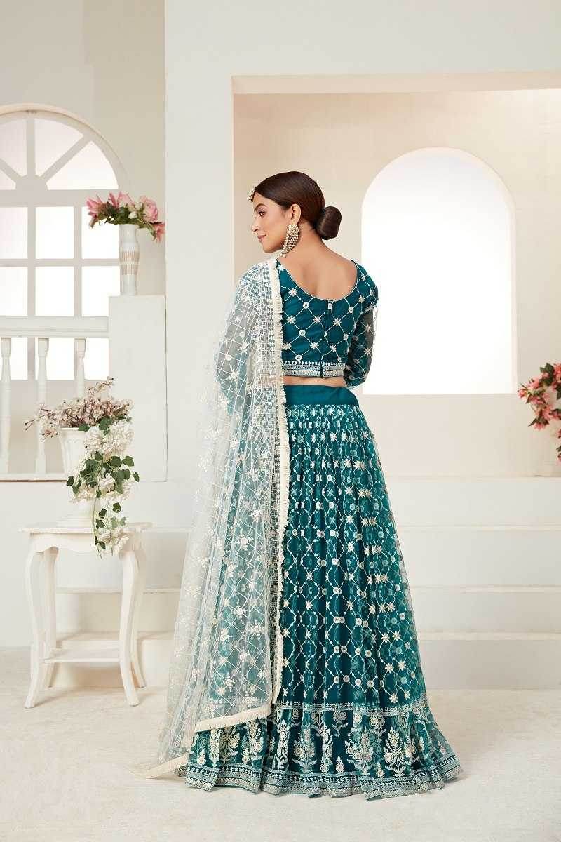 Butterfly Net Traditional Lehenga - MYLUXURY LANE ENTERPRISE